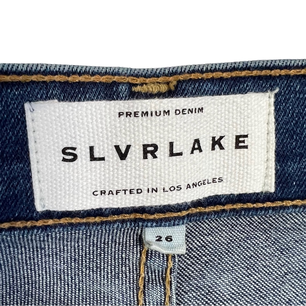 SLVRLAKE Beatnik High Rise Slim Skinny Jeans in "Anything Goes" Wash Size 26 NWT - Picture 4 of 10